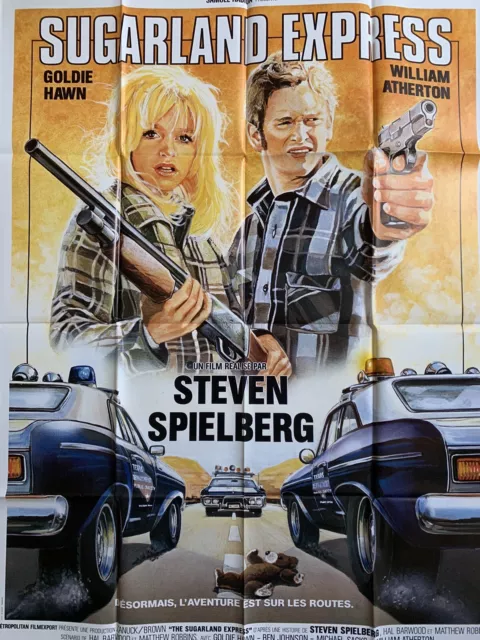 Affiche Originale Cinema 120x160 Sugarland express Steven Spielberg - Neuve (G1) 3