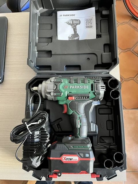 AVVITATORE IMPULSI PARKSIDE 400Nm 20LiB2 SMONTAGOMME PERCUSSIONE