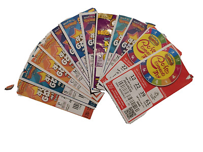 12 Tickets, Sri Lankan Lottery Tickets Collection, Used Sri Lankan Different