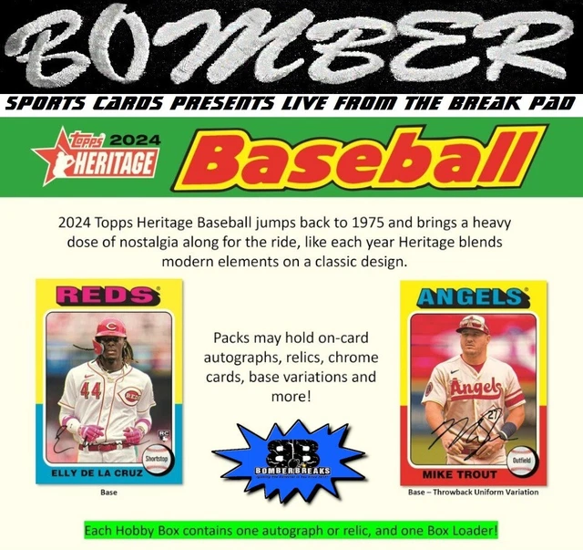 BOSTON RED SOX 2025 Topps Heritage Baseball Hobby 4Box Break 3 0.99