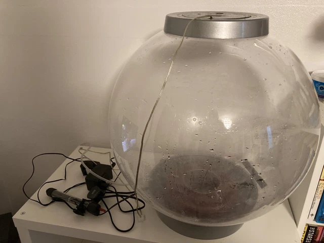 Biorb Classic 60L Fish Tank, Silver + Heater
