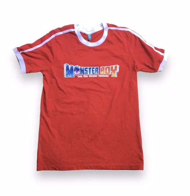 Monster Boy And The Cursed Kingdom Retro Style T Shirt Large