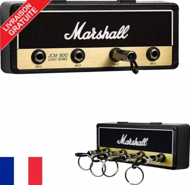 Porte Clef Mural Marshall Jack Rack 2.0 JCM800 Guitare Touche De Accroche Croche