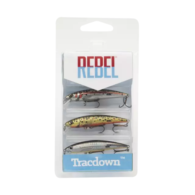REBEL TRACDOWN GHOST Minnow 3 Pack Fishing Lures (Free Shipping within US)  $22.49 - PicClick