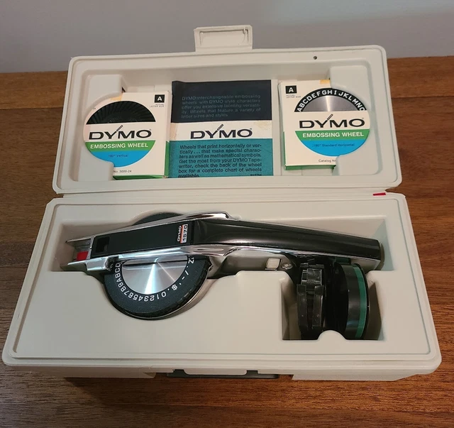 Vintage DYMO 1570 Deluxe Labeling Kit - Bundle - Works Great!