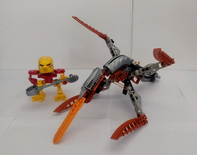 LEGO 8594 JALLER and Gukko BIONICLE with Air Katana Matoran