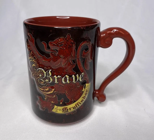 Warner Bros. Studio Tour London The Making of Harry Potter Brave Gryffindor Mug