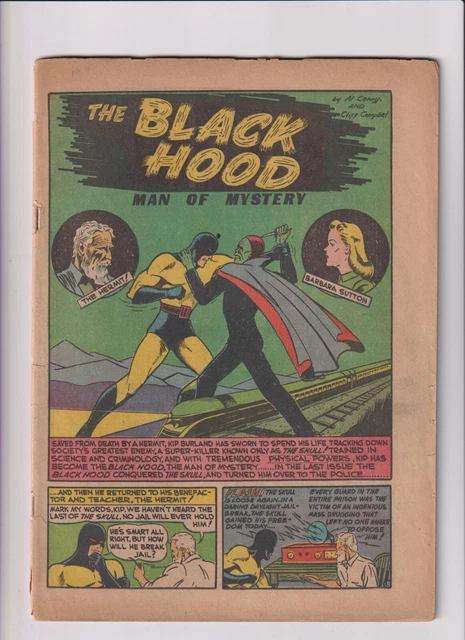 Top-Notch Comics #10 (1940) NG Coverless MLJ Magazines 2nd Black Hood App