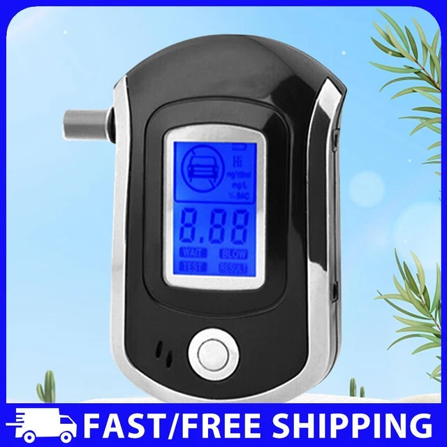 Breath Alcohol Tester LCD Display Portable Alcohol Tester Digital Alcohol Meter