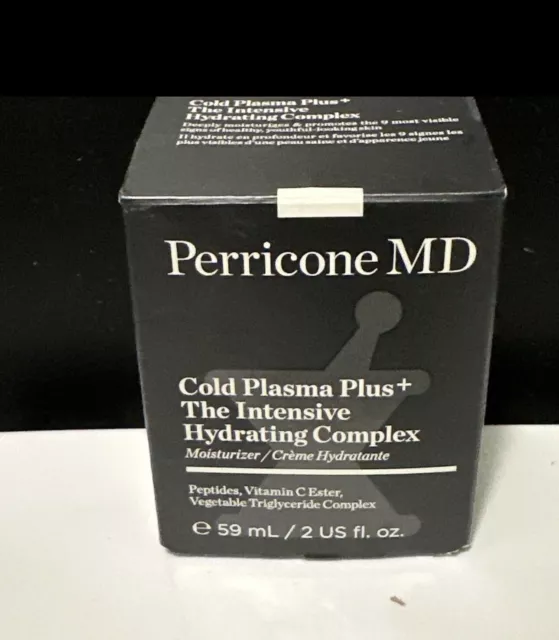 New! Perricone MD Cold Plasma Plus The Intensive Hydrating Complex ~ 2 fl oz