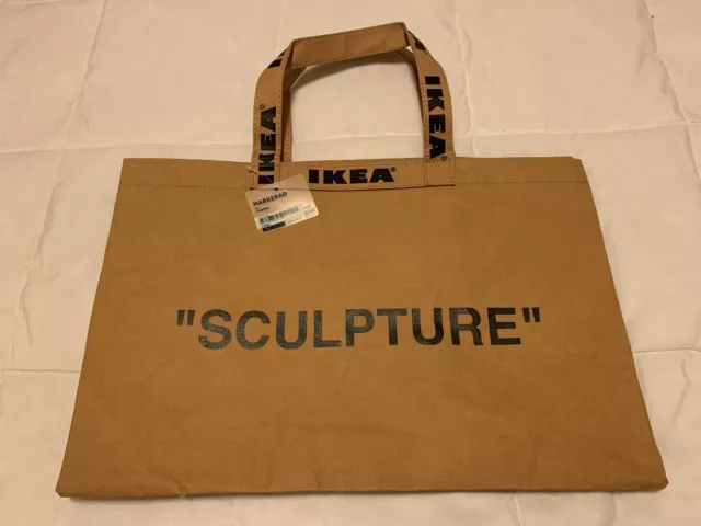 IKEA X VIRGIL Abloh Markerad “Sculpture” Tote Bags Large Off White $54.00 -  PicClick