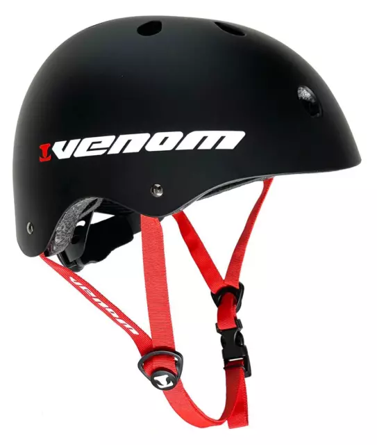 Venom Pro Skate Helmet - Black