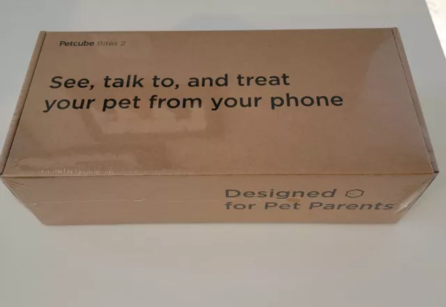 Cámara para mascotas Petcube Bites 2 Wi-Fi con dispensador de golosinas y Alexa incorporado