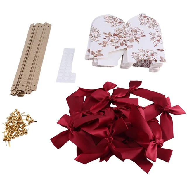 Dealglad 50 Pezzi Sacchetti Regalo In Organza Con Coulisse Per Gioielli E Caramelle Per Natale Matrimoni - Foto 3