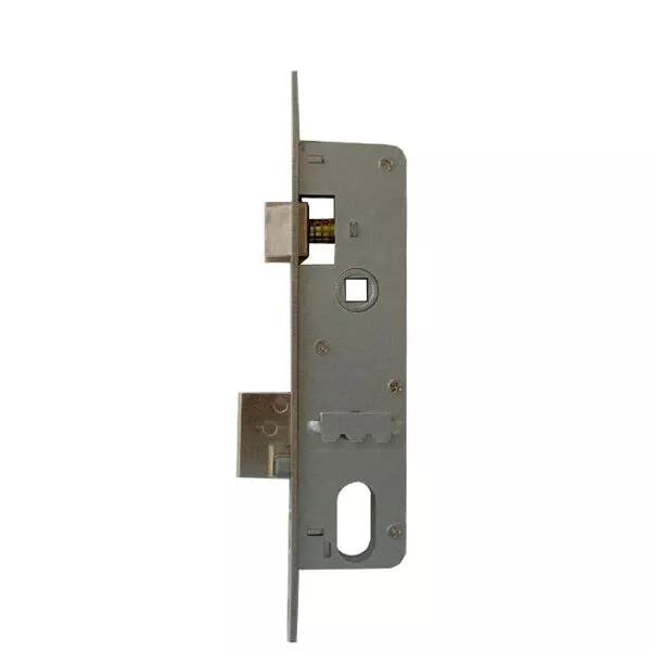 Papaiz #323 Slimline Mortise Lock Body, 7/8" Backset Brass