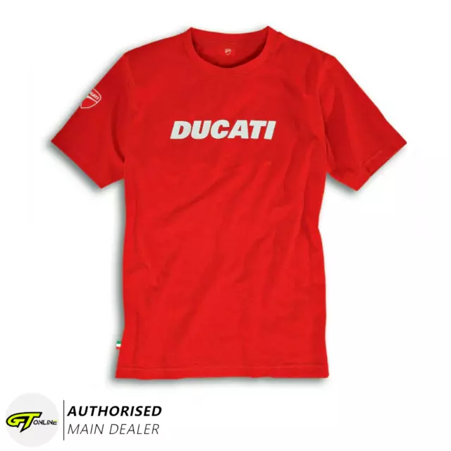 Ducati Ducatiana 2.0 Red T-Shirt Motorcycle Tee | Official | S-3XL Genuine