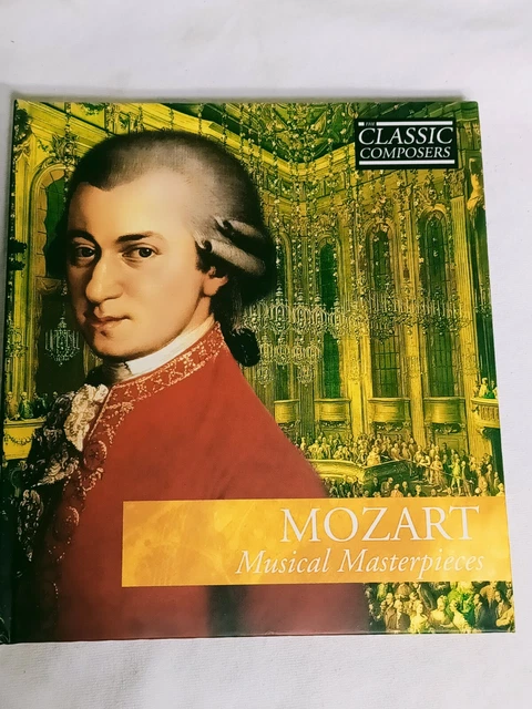 CLASSIC COMPOSERS MOZART Musical Masterpieces factory sealed