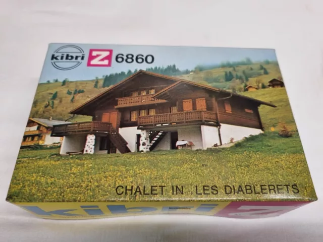 Spur Z  Bausatz Kibri -6860  Chalet in Lee Diablerets /OVP ( 1 )