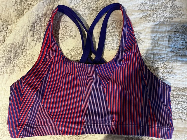 Under Armour Sports Bra Top Youth Girls Large/heatgear