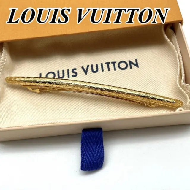 LOUIS VUITTON Monogram Barrette Sweet Dream Hair Clip Accessory M69612