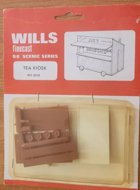 WILLS FINECAST OO SCENIC SERIES TEA KIOSK Ref. SS14 NOS