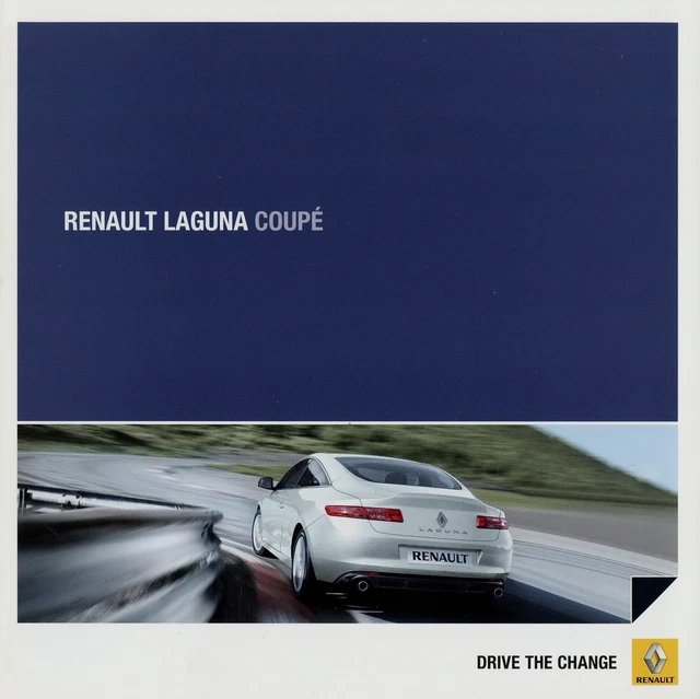 Catalogue Commercial Renault Laguna 2 - Brochure D'époque 36 Pages - Juillet 2006