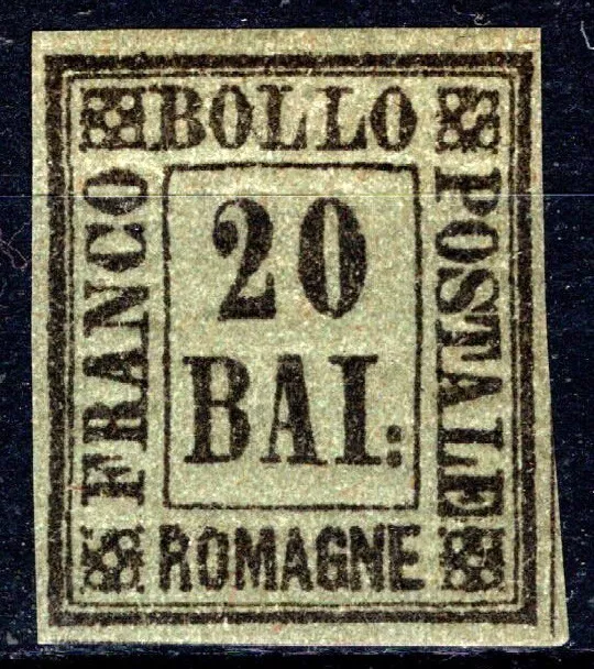 ROMAGNE 1859 - Cifra (20 baj MH*)