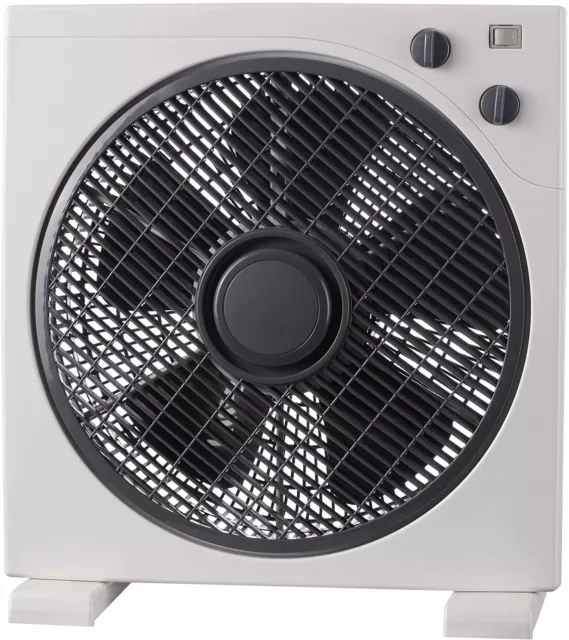 Ventilatore Portatile Quadrato Rinfrescante da Pavimento Tavolo 5 Pale cir