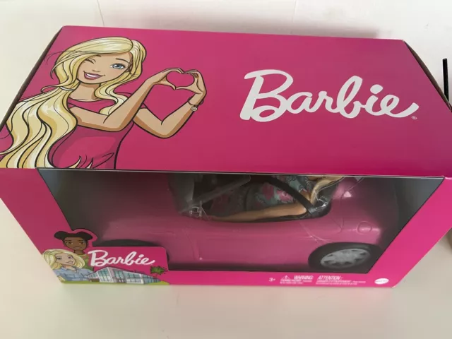 Barbie Convertible Car and Doll Playset BNIB NEW BOXED FREE DELIVERY 3