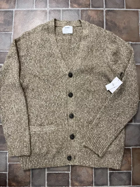 Old Navy Mens Button Front Cardigan Sweater; Large ***NEW WITH TAGS***