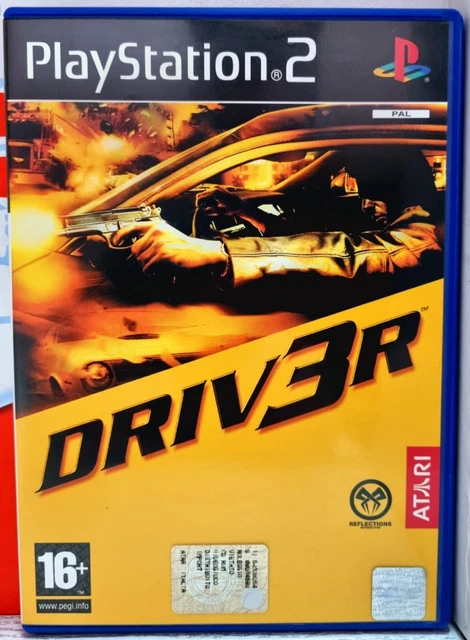 Driv3R Driver 3 Ps2 Playstation 2 Italiano Completo Ottime Condizioni