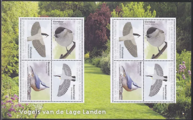 Caribbean Netherlands Issue 2018 (MS 7) Birds