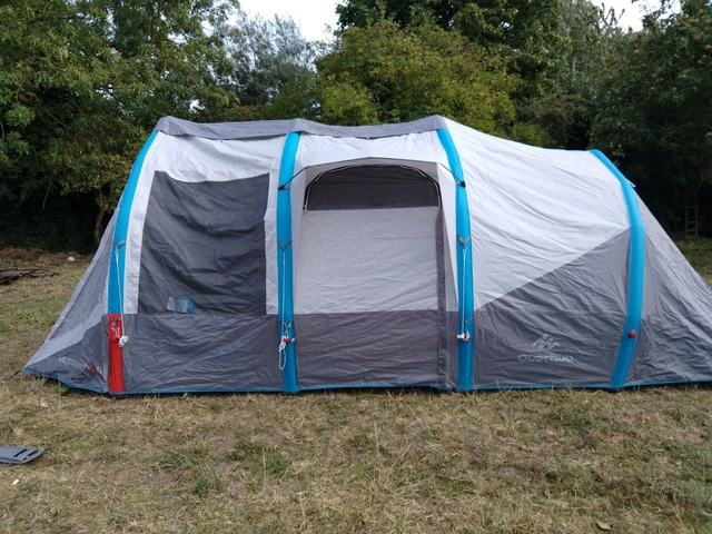 QUECHUA AIR SECONDS family 6.3XL air tent £200.00 - PicClick UK
