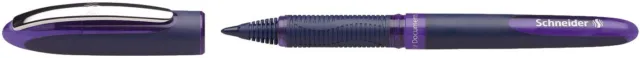 Schneider SN183008 Tintenroller One Business - 0,6 mm, violett (dokumentenecht)
