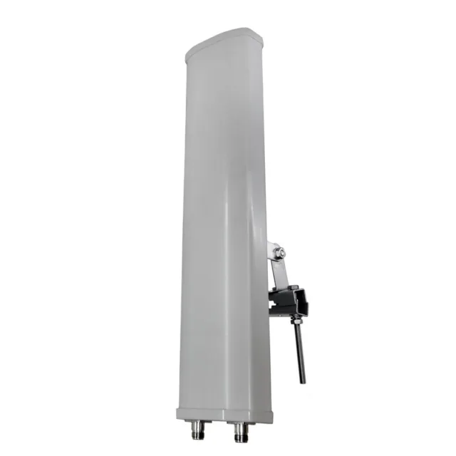 2.4GHz 802.11bgn 15dBi Sector MIMO WiFi Antenna 2xN Female