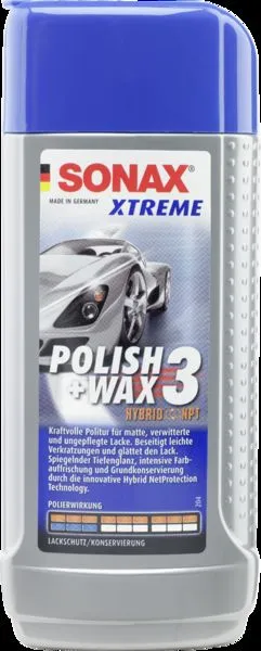 SONAX Xtreme Polish & Wax 3 Hybrid NPT 202100 entretien auto