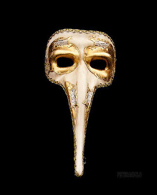Mask from Venice Nasone Symphonia - Mask Venetian Long Nose Authentic 363