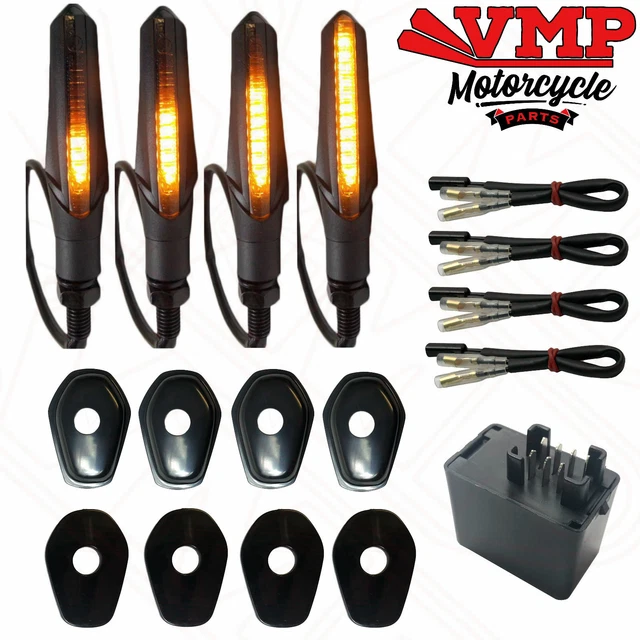 Adaptateurs Clignotants Ambre Pour Suzuki GSX-R 1000 2001-2003 - Pièce Neuve