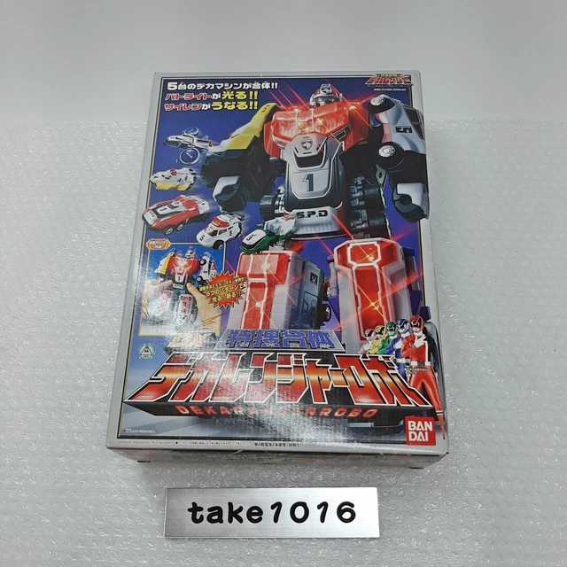 Power Rangers Deka Ranger POWER RANGERS TOKUSOU Sentai Dekaranger SPD DX Deka Ranger Robo ...