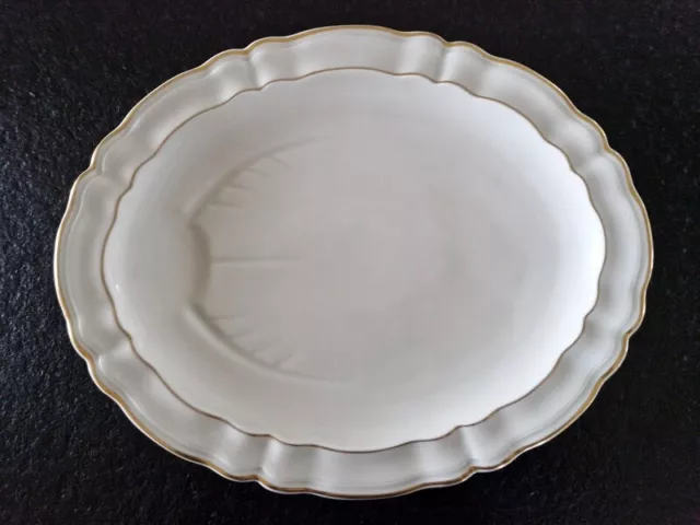 Bernardaud à Limoges Grand plat service à poisson modèle Louis XV en porcelaine