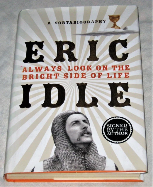 ERIC IDLE SIGNED BOOK Monty Python Hardback Comedy Autobiography Rutles 