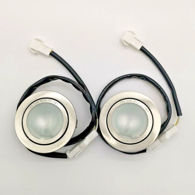 2 X OMEGA TECHNIKA RANGEHOOD HALOGEN LIGHT BULB 31328004 12V 20W HF EUR