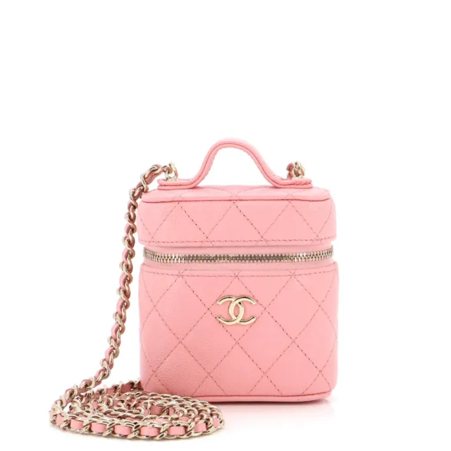Chanel Vanity Case Pink FOR SALE! - PicClick