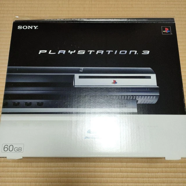 SONY PLAYSTATION RÉTROCOMPATIBLE PS3 CECHC04 60GB en boite comme neuve