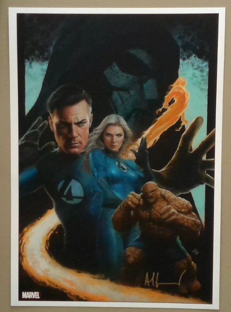 ADI GRANOV FANTASTIC Four ART PRINT SDCC 2025 signed 11.7x16.5 (A3) £44 ...