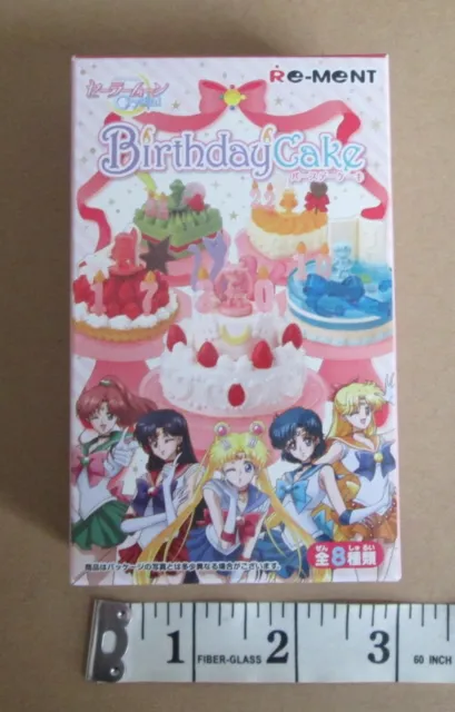 Re-ment Miniature Sailor Moon Crystal Birthday Cake Rare rement Unopened Japan