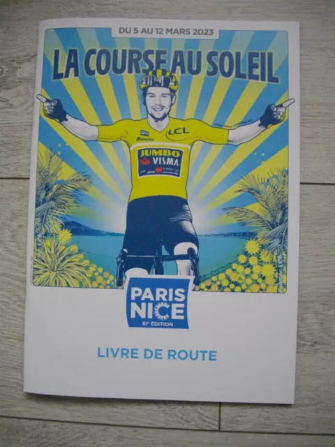 RoadBook Paris-Nice 2024 cycling cyclisme Tour de France collection vélo bike