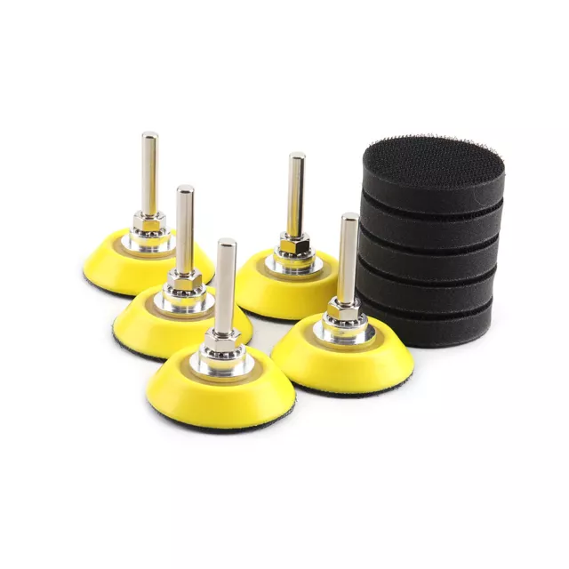 2 Inch Backer Pads Hook&Loop Backing Plate for Polishing Pad Sanding Disc 2/4Pcs