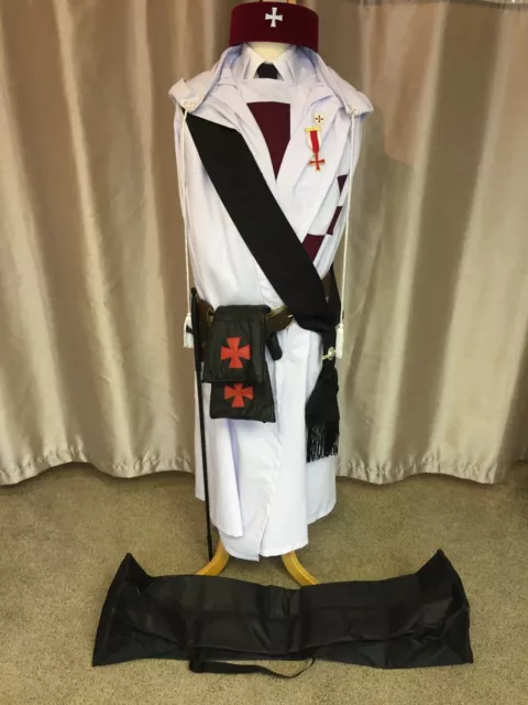 Masonic, Knights Templar Complete Knights Outfit