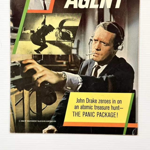 Secret Agent #1 1966 Sehr guter Zustand/fn Gold Schlüssel Cent Kopie 3